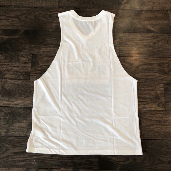 2/$35 or 3/$50 NIB Avocado Activewear Vintage White Muscle Tank - Picture 2 of 7